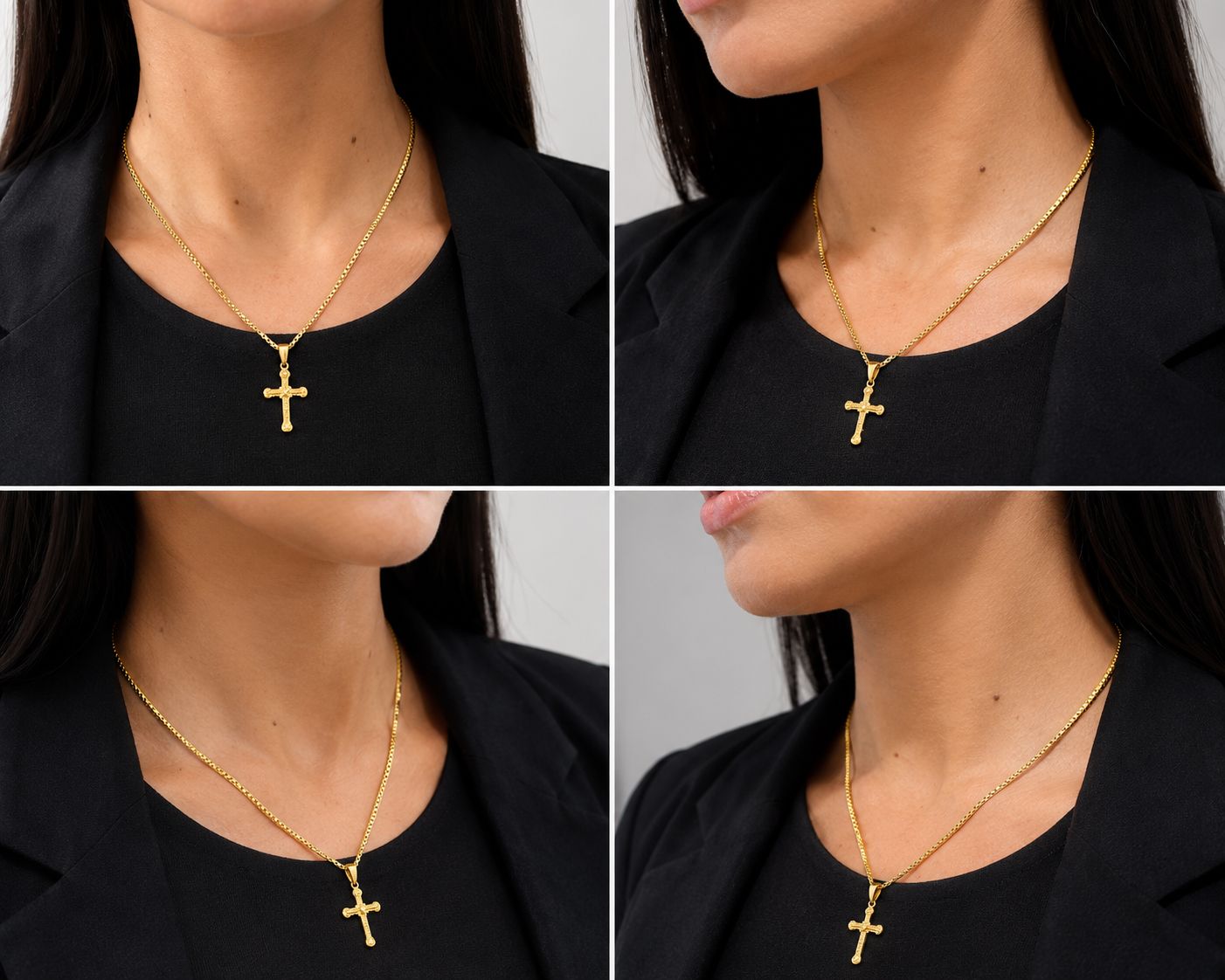 CADENA VENECIANA + DIJE GRABADO - Mujer