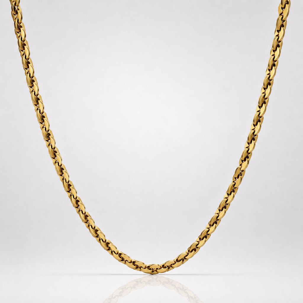 CADENA GUCCI DOBLE- Hombre