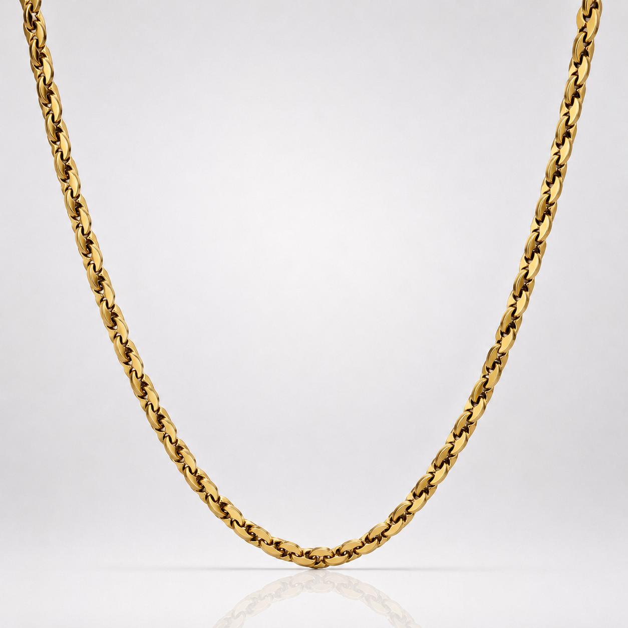 CADENA GUCCI DOBLE- Hombre