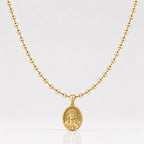 CADENA GUCCI + DIJE MEDALLA CRISTO - Hombre